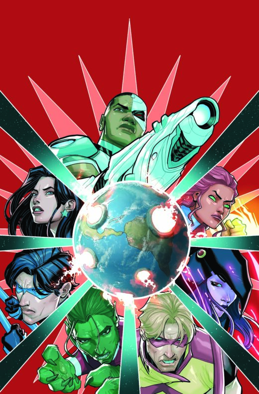 TITANS #28 CVR A PETE WOODS (DC K.O.)