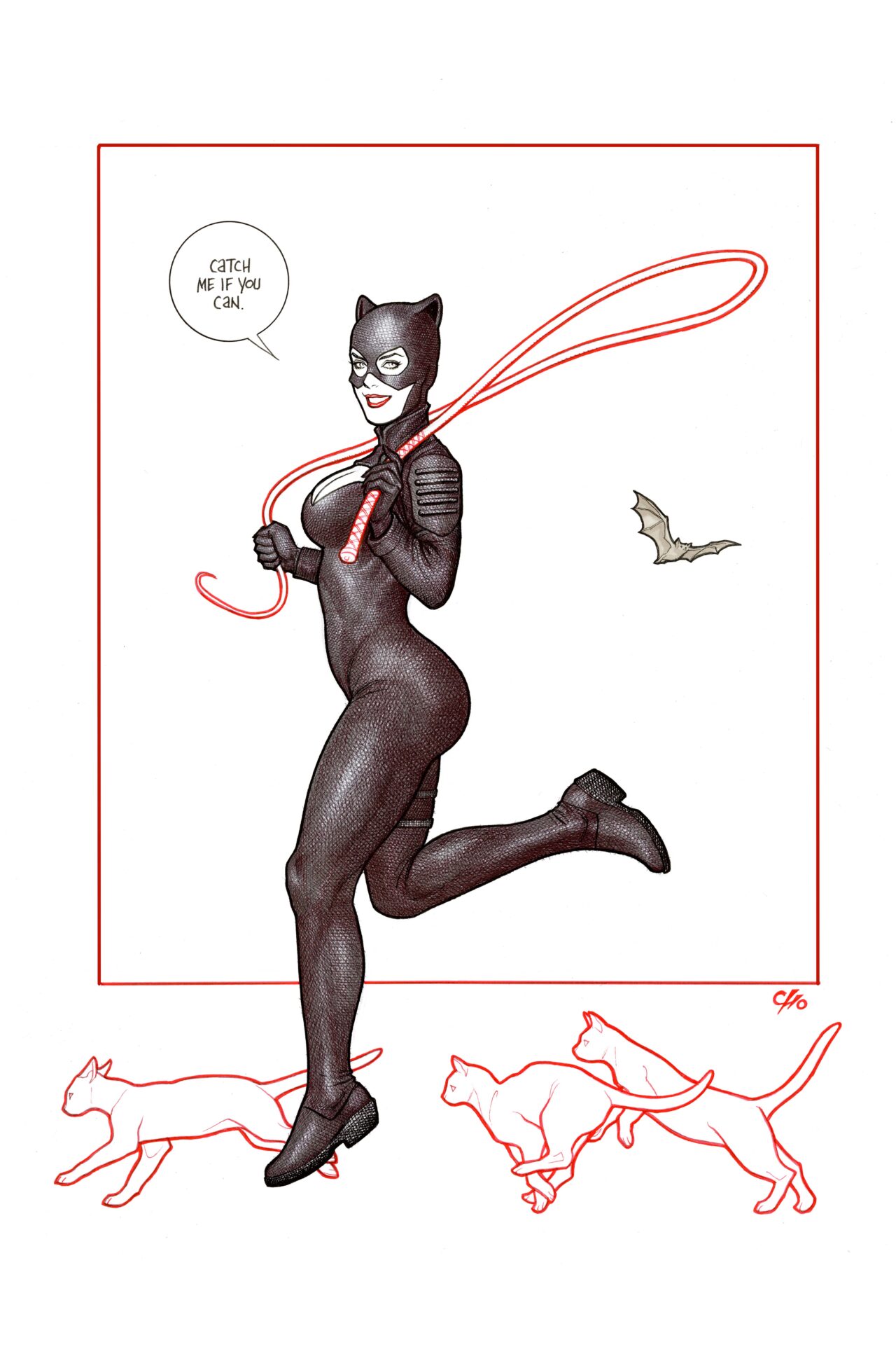 CATWOMAN #80 CVR B FRANK CHO CARD STOCK VAR