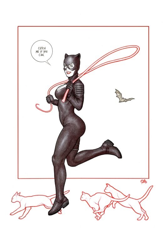 CATWOMAN #80 CVR B FRANK CHO CARD STOCK VAR