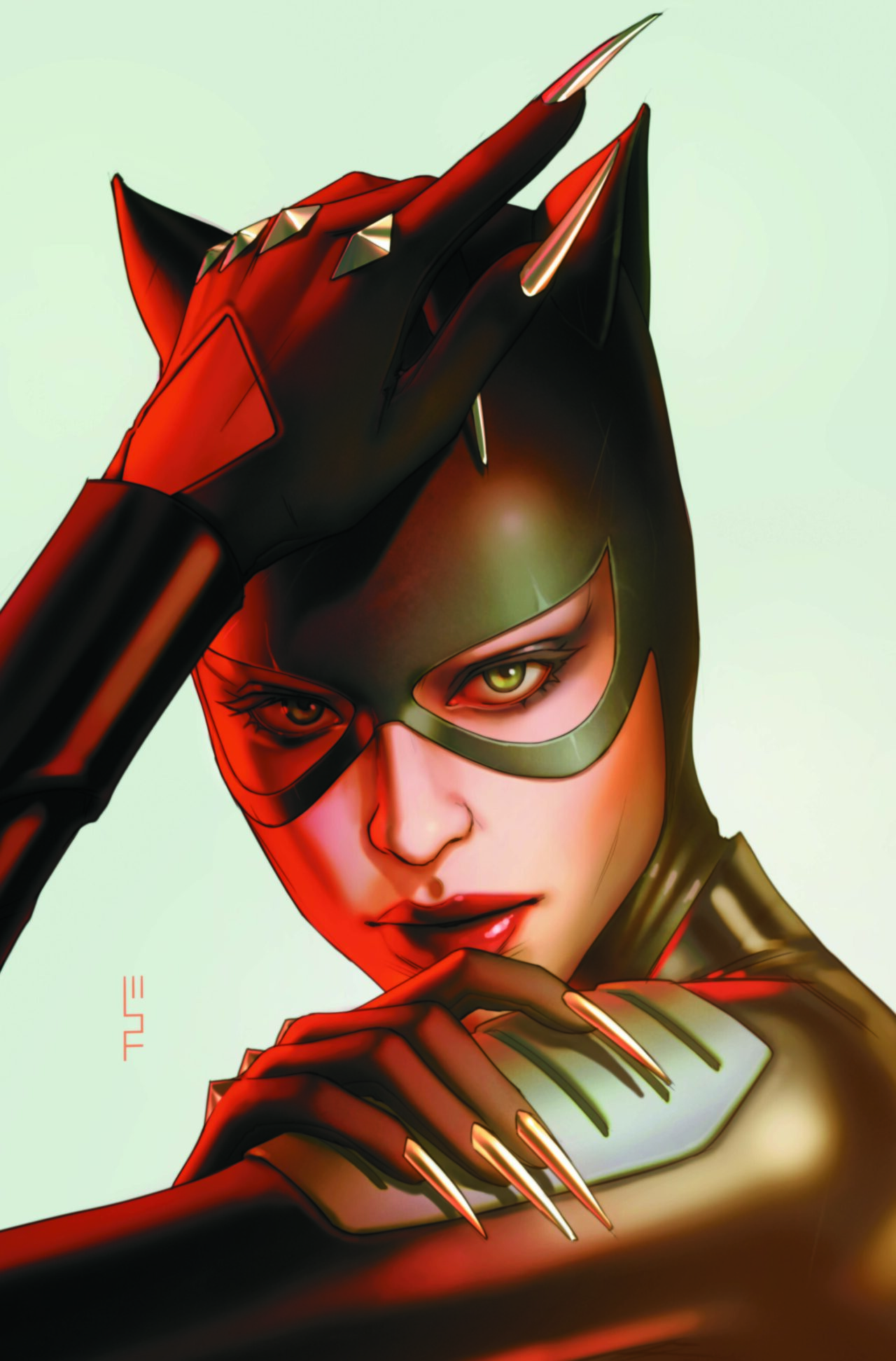 CATWOMAN #80 CVR D W SCOTT FORBES CARD STOCK VAR