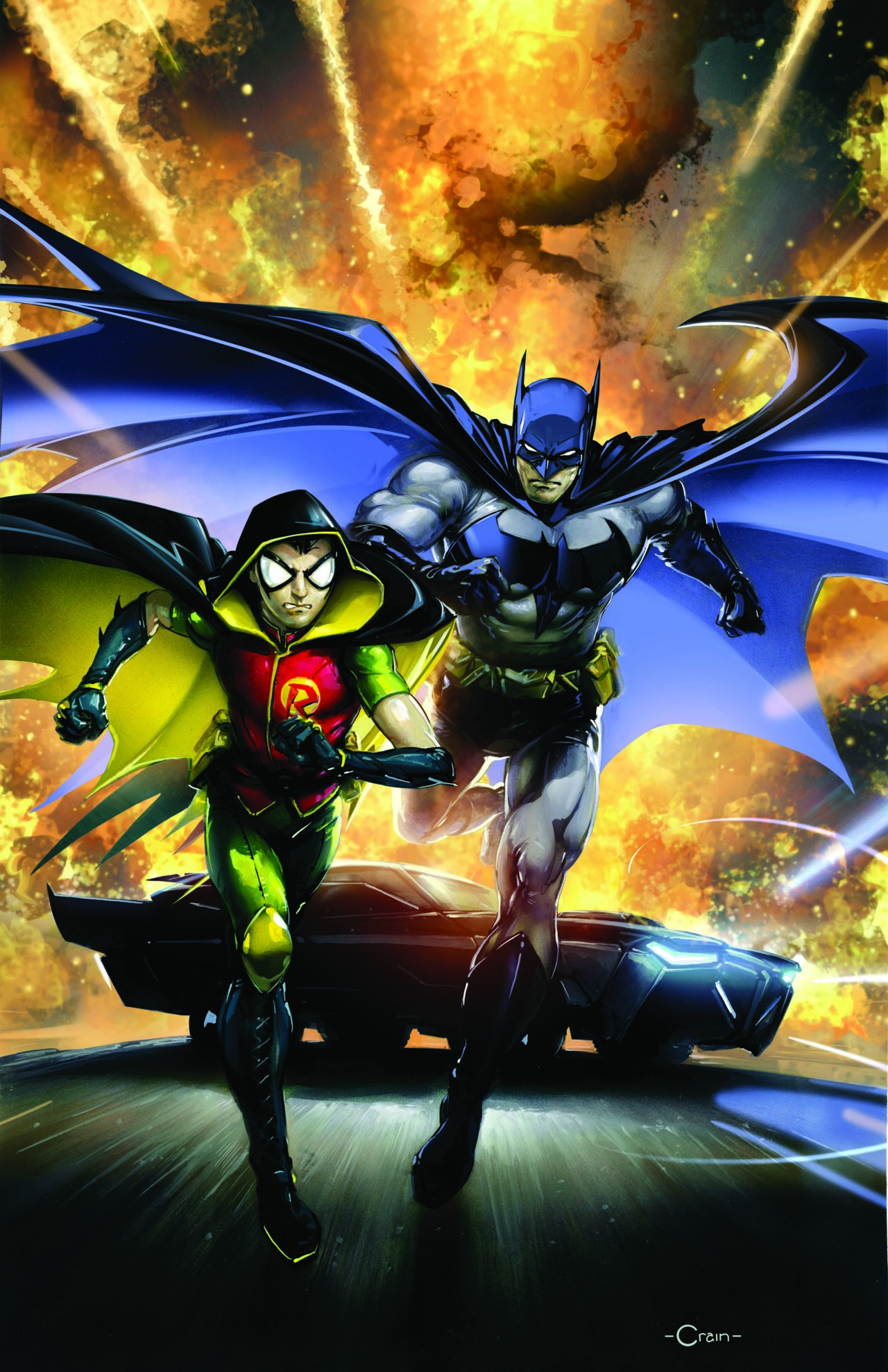 BATMAN AND ROBIN #26 CVR C CLAYTON CRAIN CARD STOCK VAR
