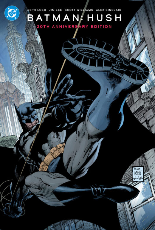 BATMAN DAY 2025 - BATMAN HUSH 20TH ANNIVERSARY EDITION HC VARIANT DUSTJACKET