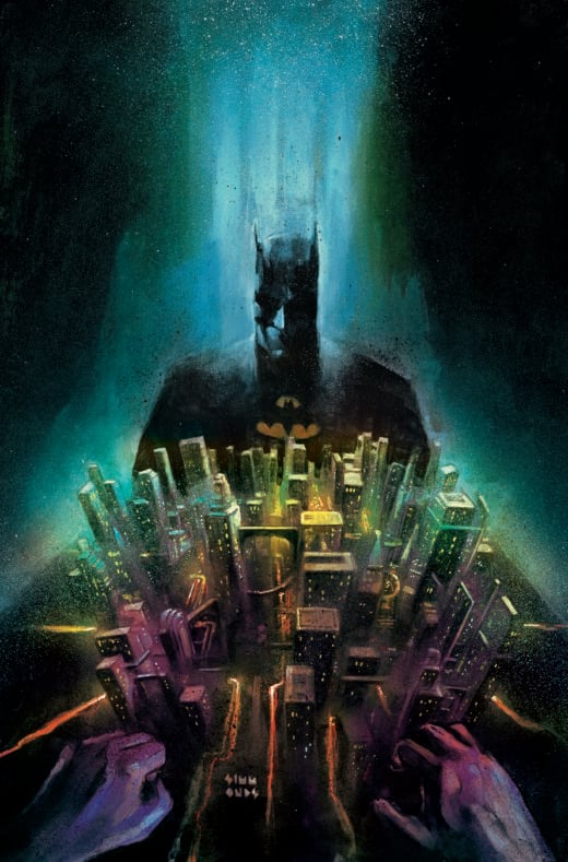 BATMAN DARK PATTERNS #11 (OF 12) CVR B MARTIN SIMMONDS CARD STOCK VAR