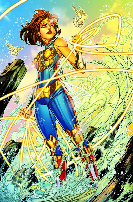 TRINITY DAUGHTER OF WONDER WOMAN #5 (OF 6) CVR B JONBOY MEYERS CARD STOCK VAR
