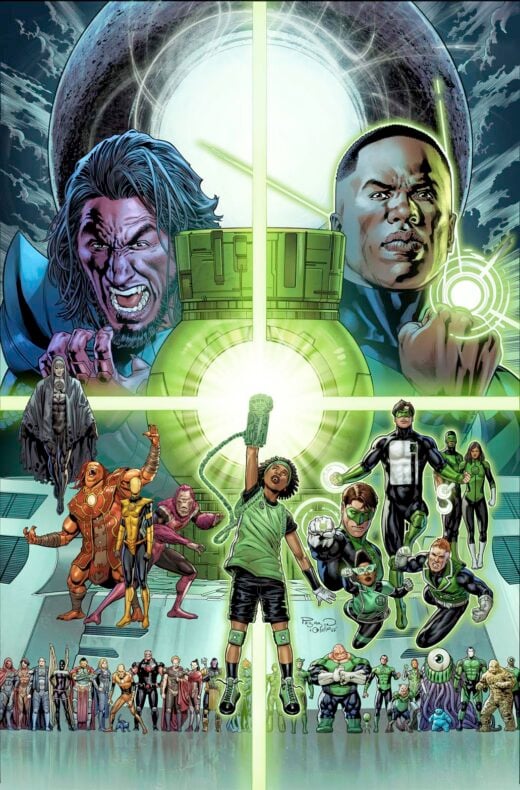 GREEN LANTERN CORPS #9 CVR A FERNANDO PASARIN & OCLAIR ALBERT (STARBREAKER SUPREMACY)
