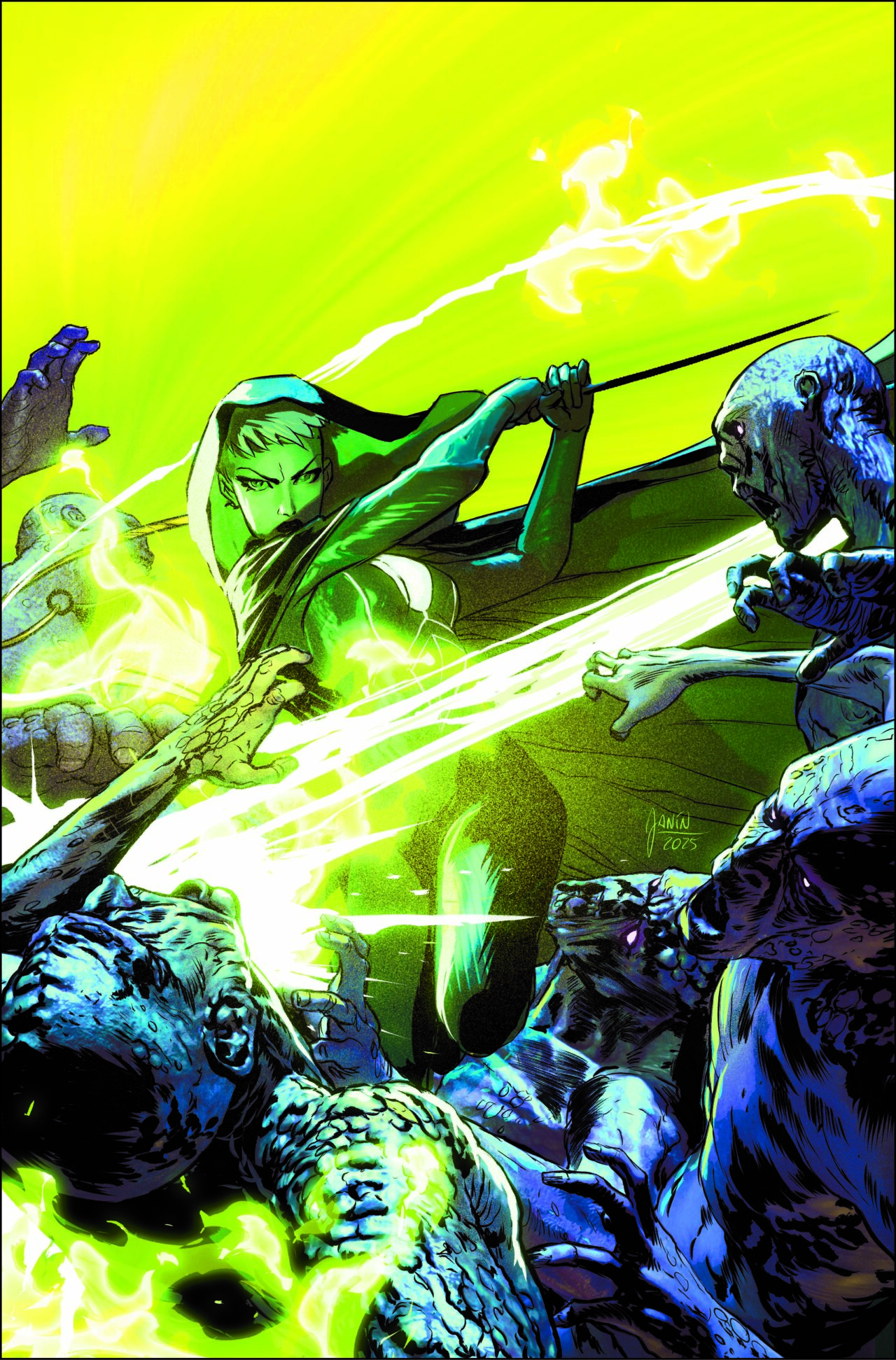 GREEN LANTERN DARK #7 (OF 7) CVR B MIKEL JANIN CARD STOCK VAR