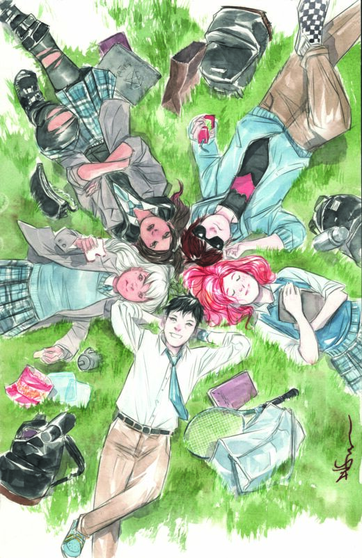 GOTHAM ACADEMY FIRST YEAR #1 (OF 6) CVR B DUSTIN NGUYEN VAR