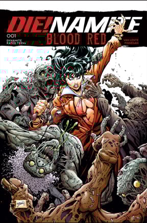 DIE!NAMITE BLOOD RED #1 CVR D WILL ROBSON VAR