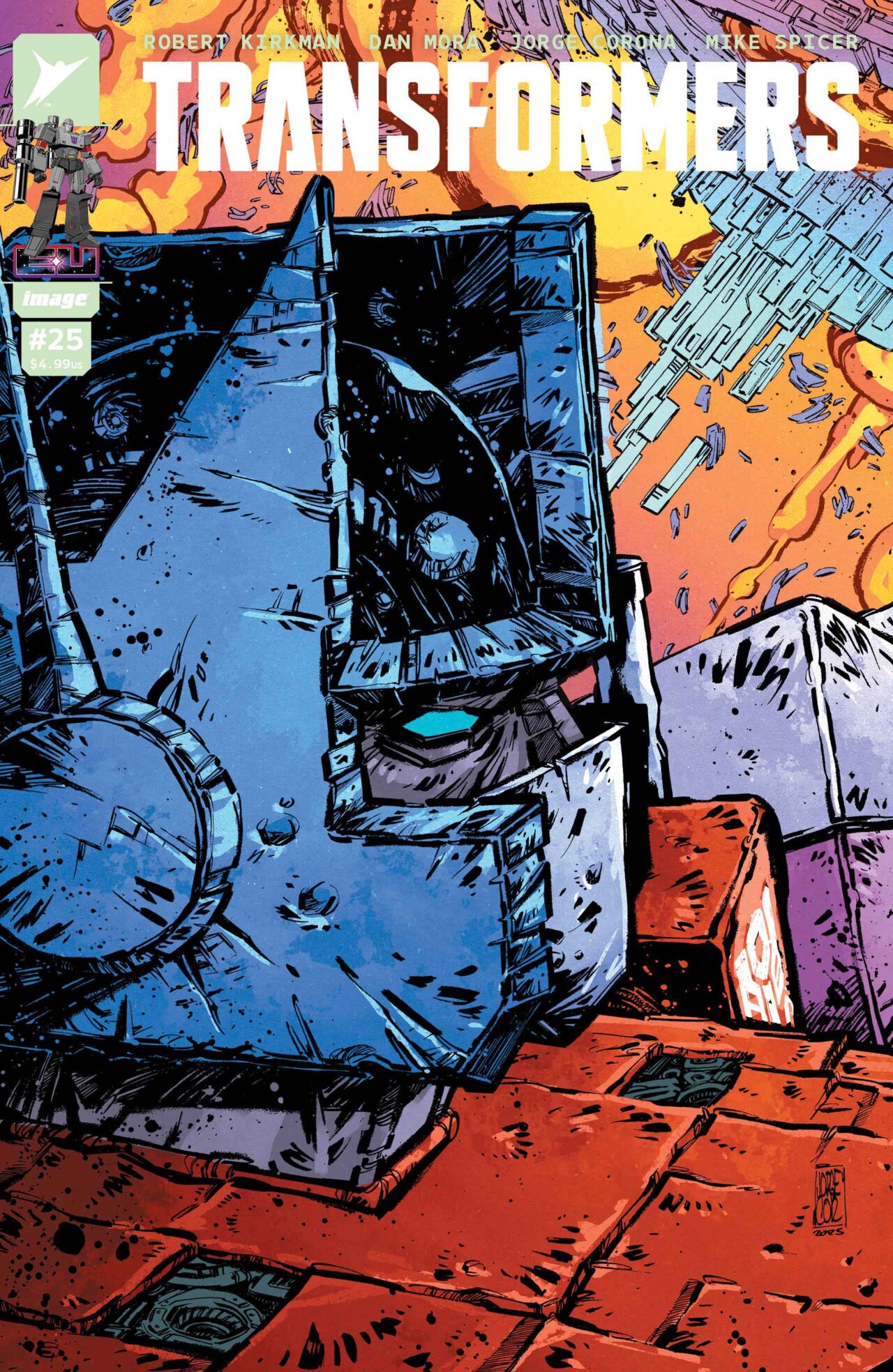 TRANSFORMERS #25 CVR C INC 1:10 JORGE CORONA & MIKE SPICER VAR