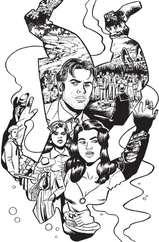 DEATH TO PACHUCO #1 (OF 5) CVR E INC 1:10 DAVID LAPHAM B&W VAR (MR)