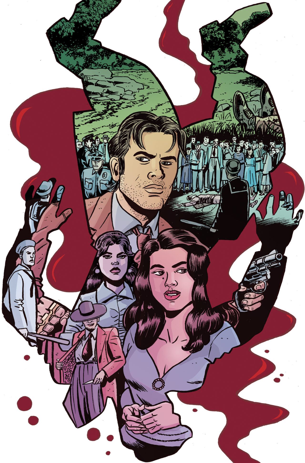 DEATH TO PACHUCO #1 (OF 5) CVR F INC 1:25 DAVID LAPHAM & LEE LOUGHRIDGE VIRGIN VAR (MR)