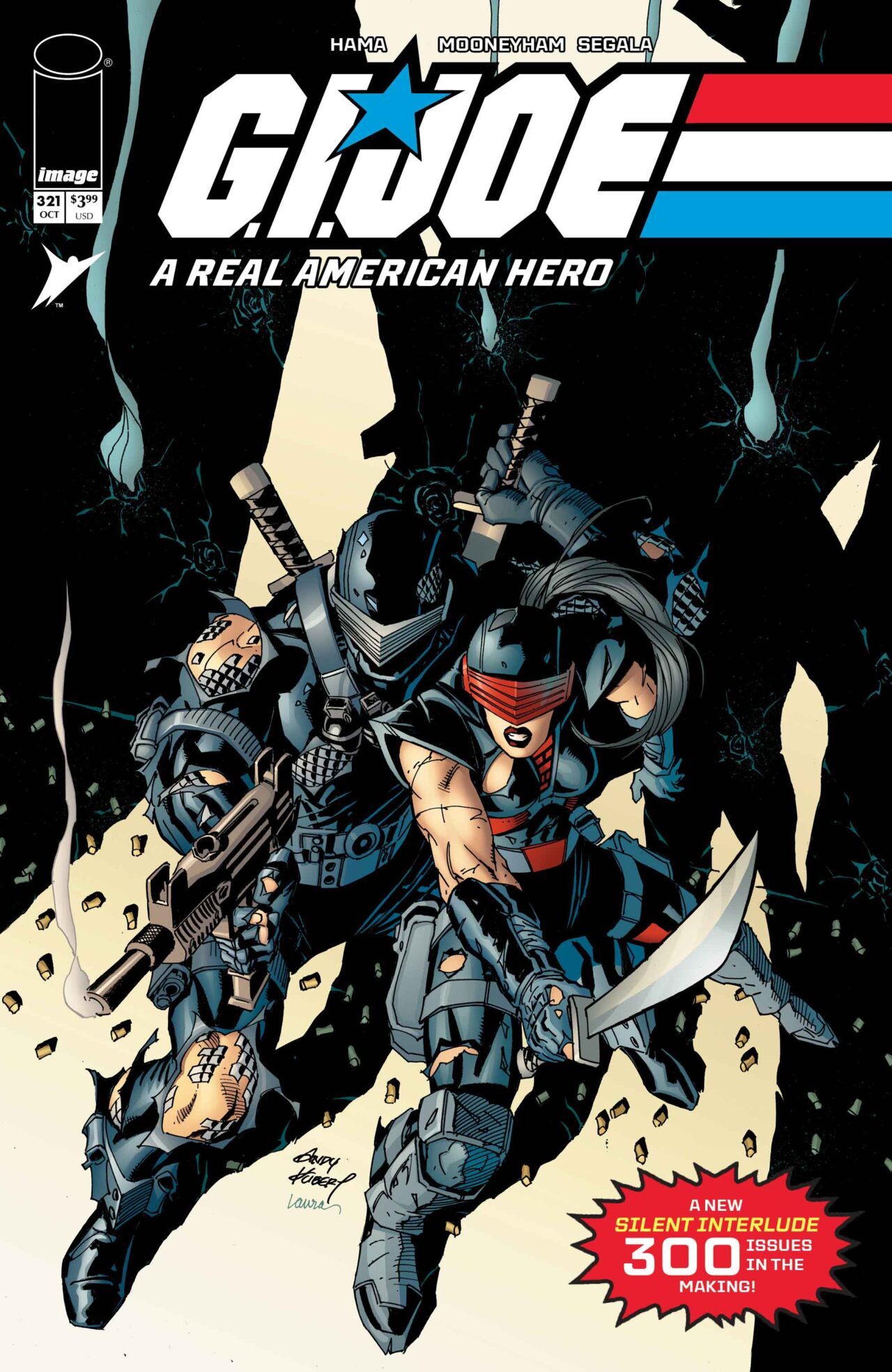 GI JOE A REAL AMERICAN HERO #321 CVR A ANDY KUBERT & LAURA MARTIN