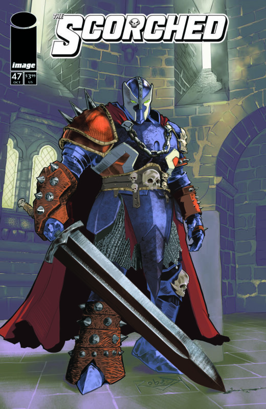 SPAWN SCORCHED #47 CVR B THADDEUS ROBECK VAR