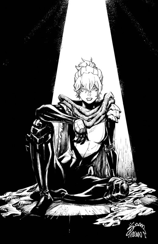 UNCHOSEN #4 (OF 4) CVR D INC 1:25 RYAN STEGMAN B&W VAR