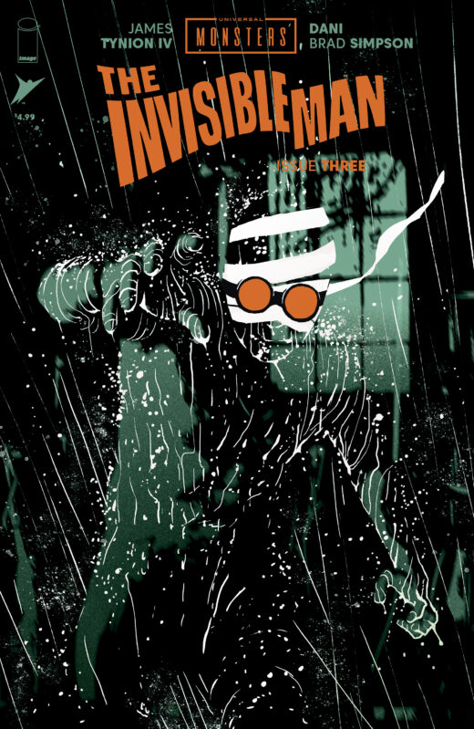 UNIVERSAL MONSTERS THE INVISIBLE MAN #3 (OF 4) CVR F INC 1:75 MICHAEL WALSH VAR