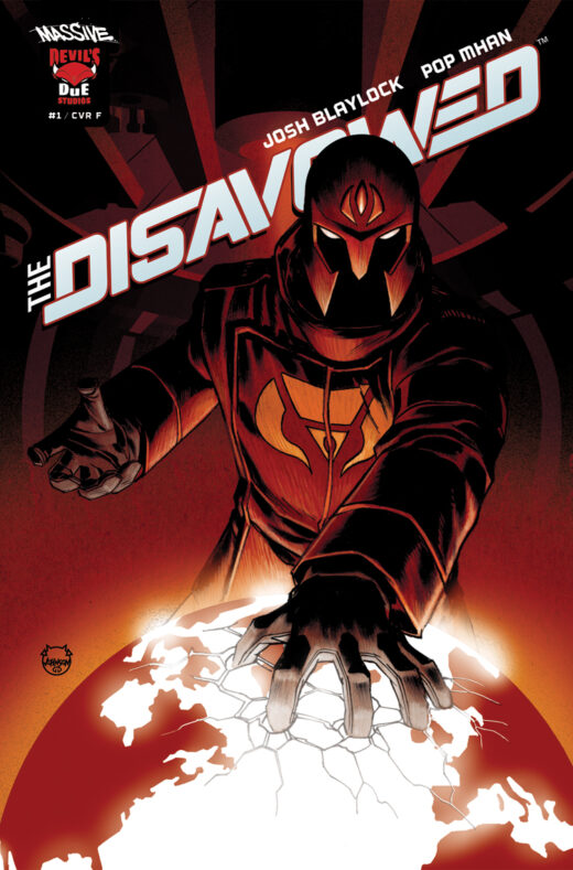 DISAVOWED #1 (OF 5) CVR F INC 1:10 DAVE JOHNSON VAR (MR)
