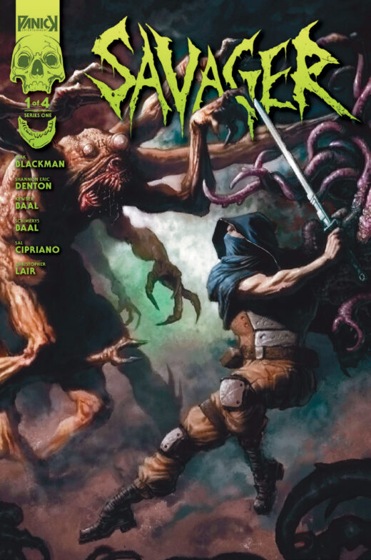 SAVAGER #1 (OF 4) CVR B CHRISTOPHER LAIR HEAVY METAL HOMAGE VAR (MR)