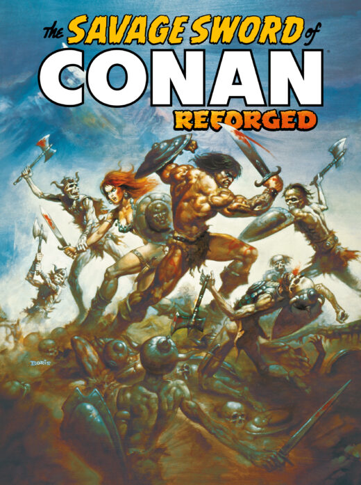 SAVAGE SWORD OF CONAN REFORGED #1 (OF 4) CVR B BORIS VALLEJO VAR (MR)