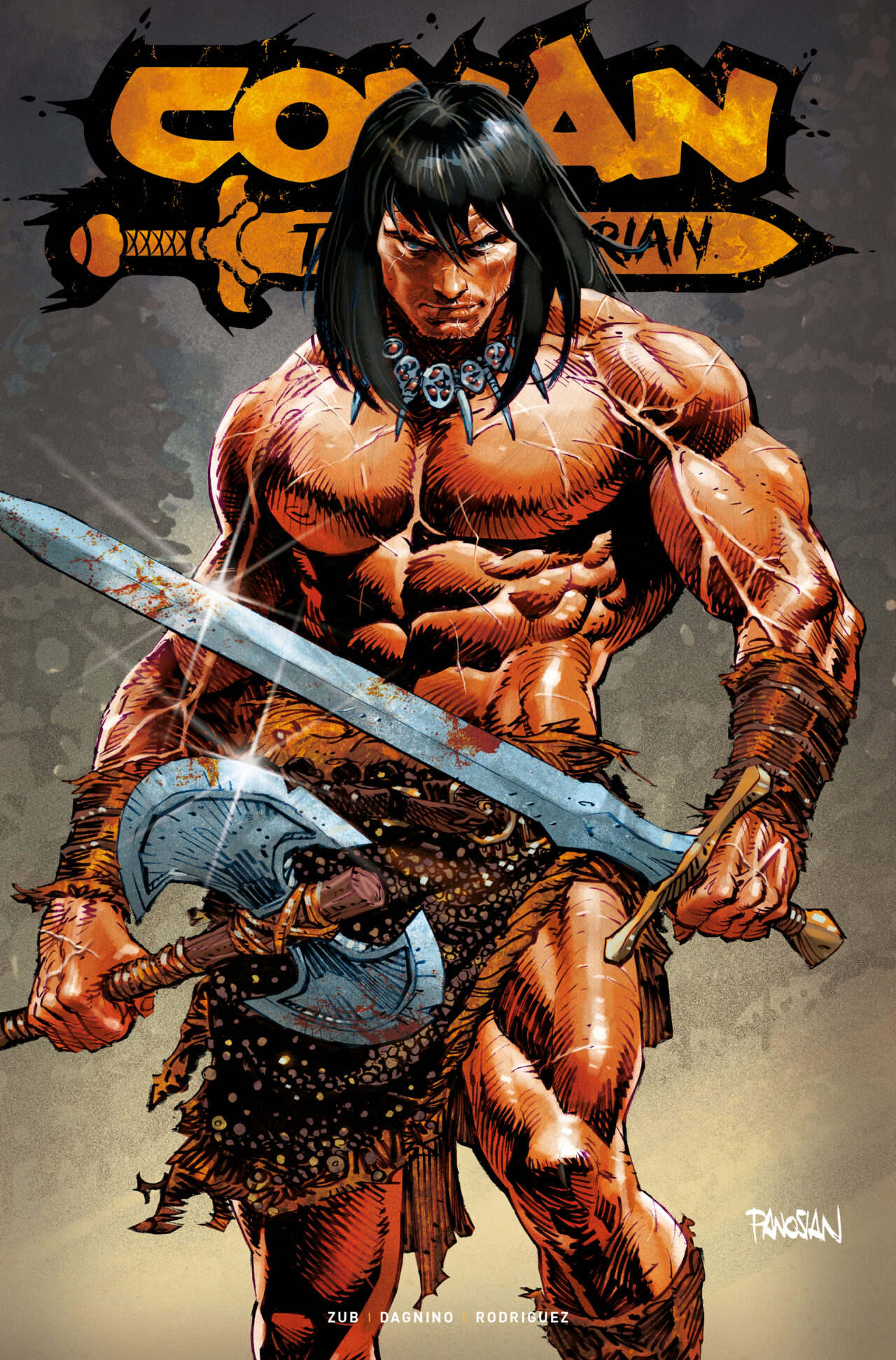 CONAN THE BARBARIAN #21 CVR H SDCC EXCLUSIVE DAN PANOSIAN FOIL TRADE VAR (MR)