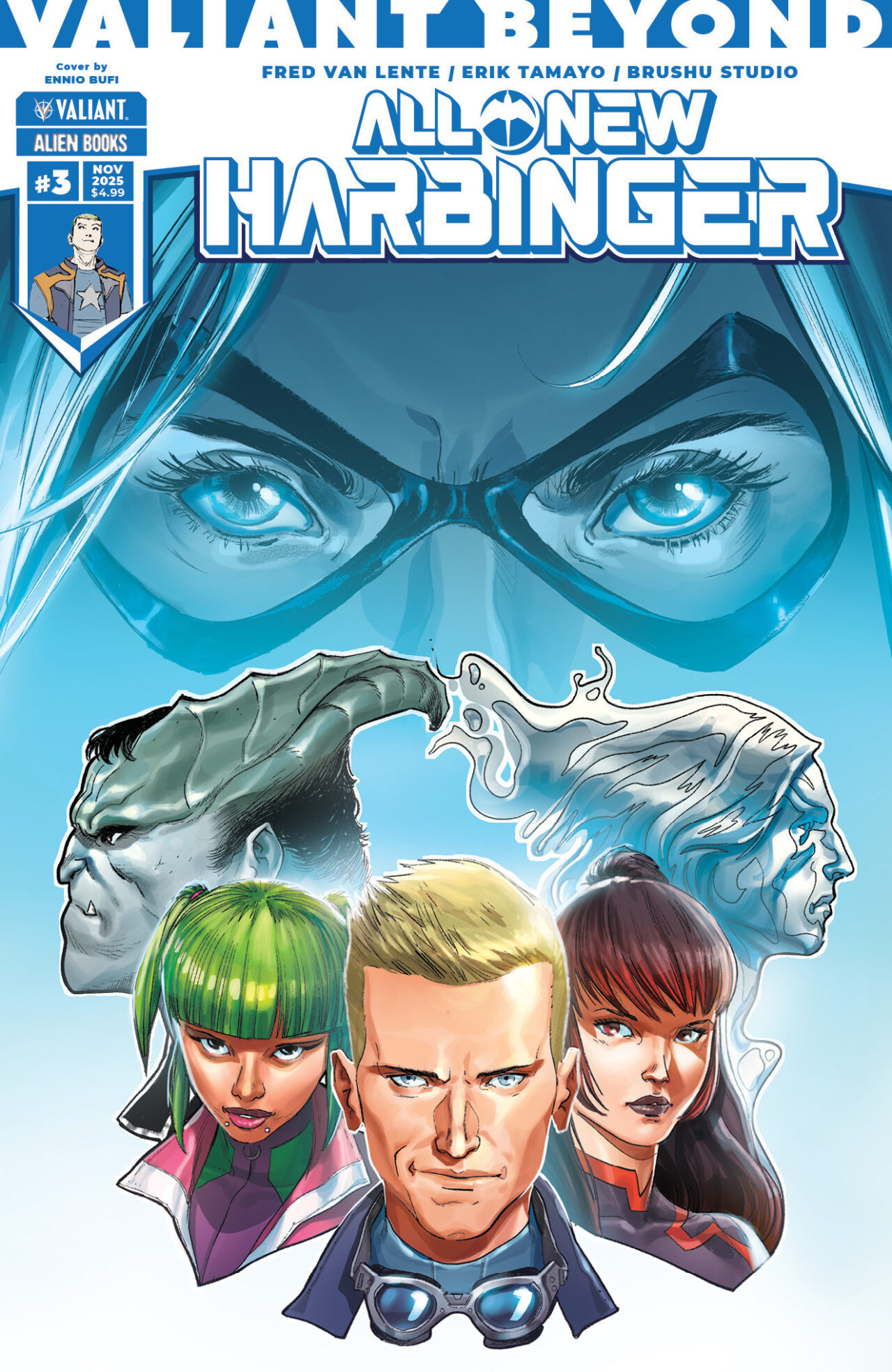 Valiant Beyond: All-New Harbinger #3 Variant C (Bufi)