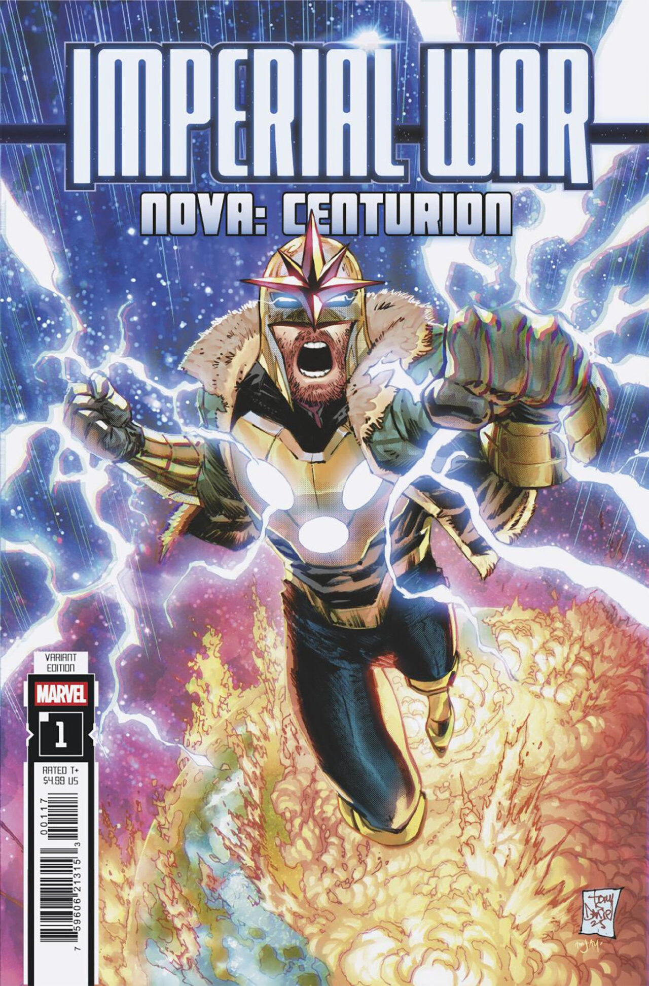 IMPERIAL WAR: NOVA - CENTURION #1 TONY DANIEL VAR (1:25 Copies)