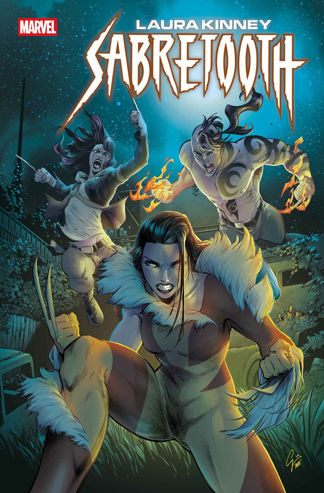 LAURA KINNEY: SABRETOOTH #2 JACOPO CAMAGNI VARIANT [AOR]