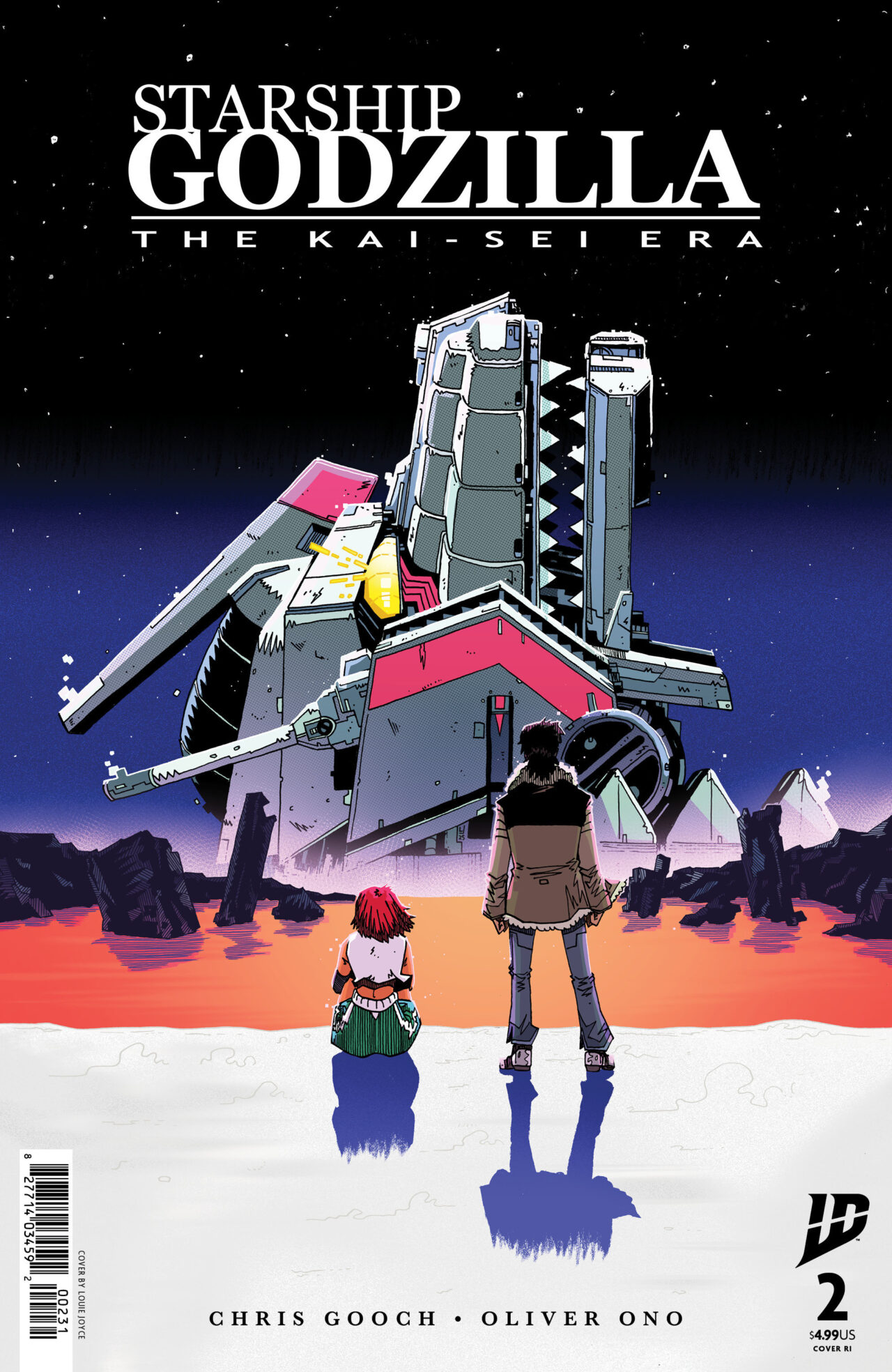 Starship Godzilla [Kai-Sei Era] #2 Variant RI (25) (Joyce Movie Homage Cover)