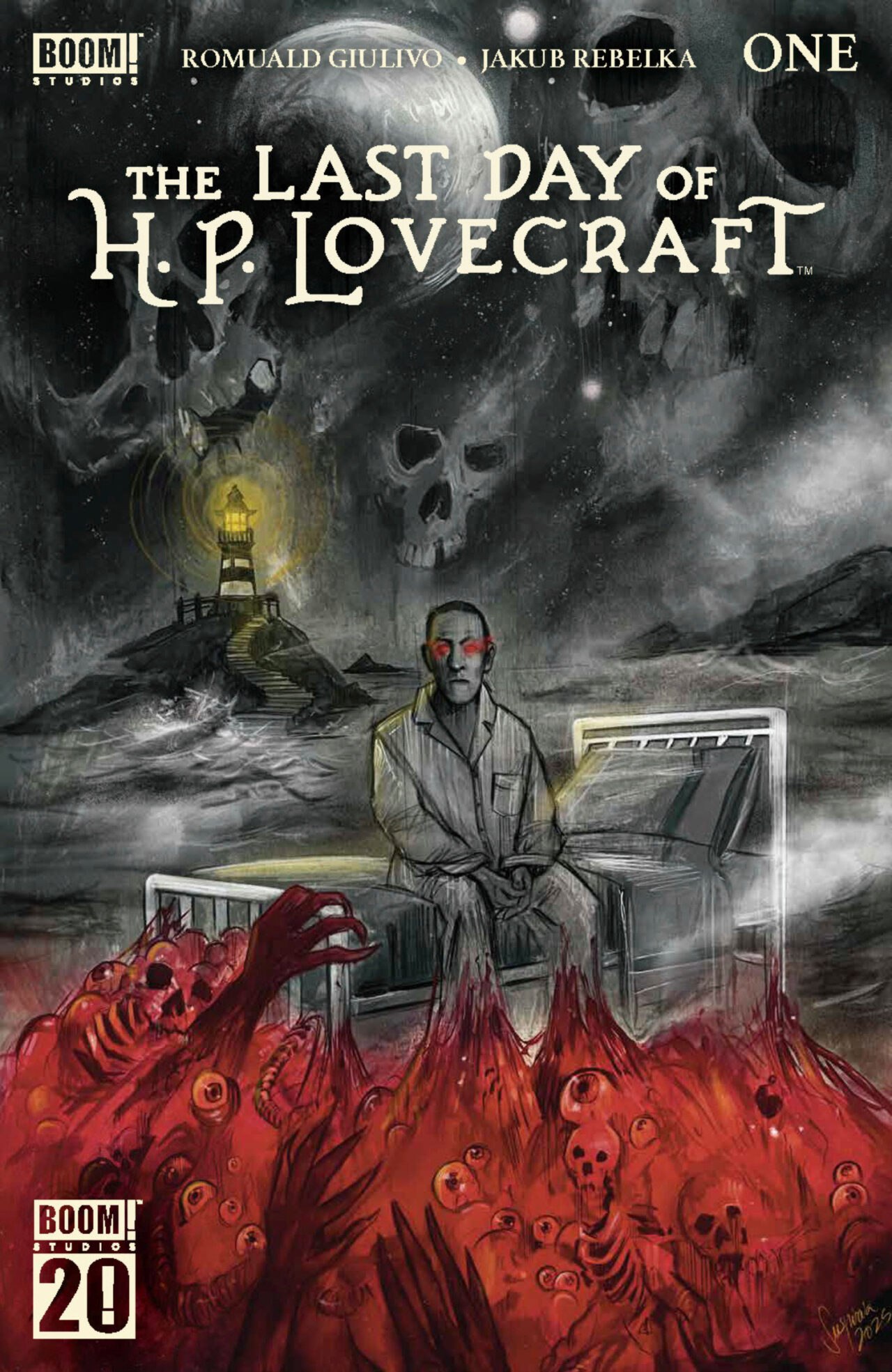 The Last Day of H.P. Lovecraft #1 C BOOM 20th Anniversary Variant (Dressed, Vilchez)