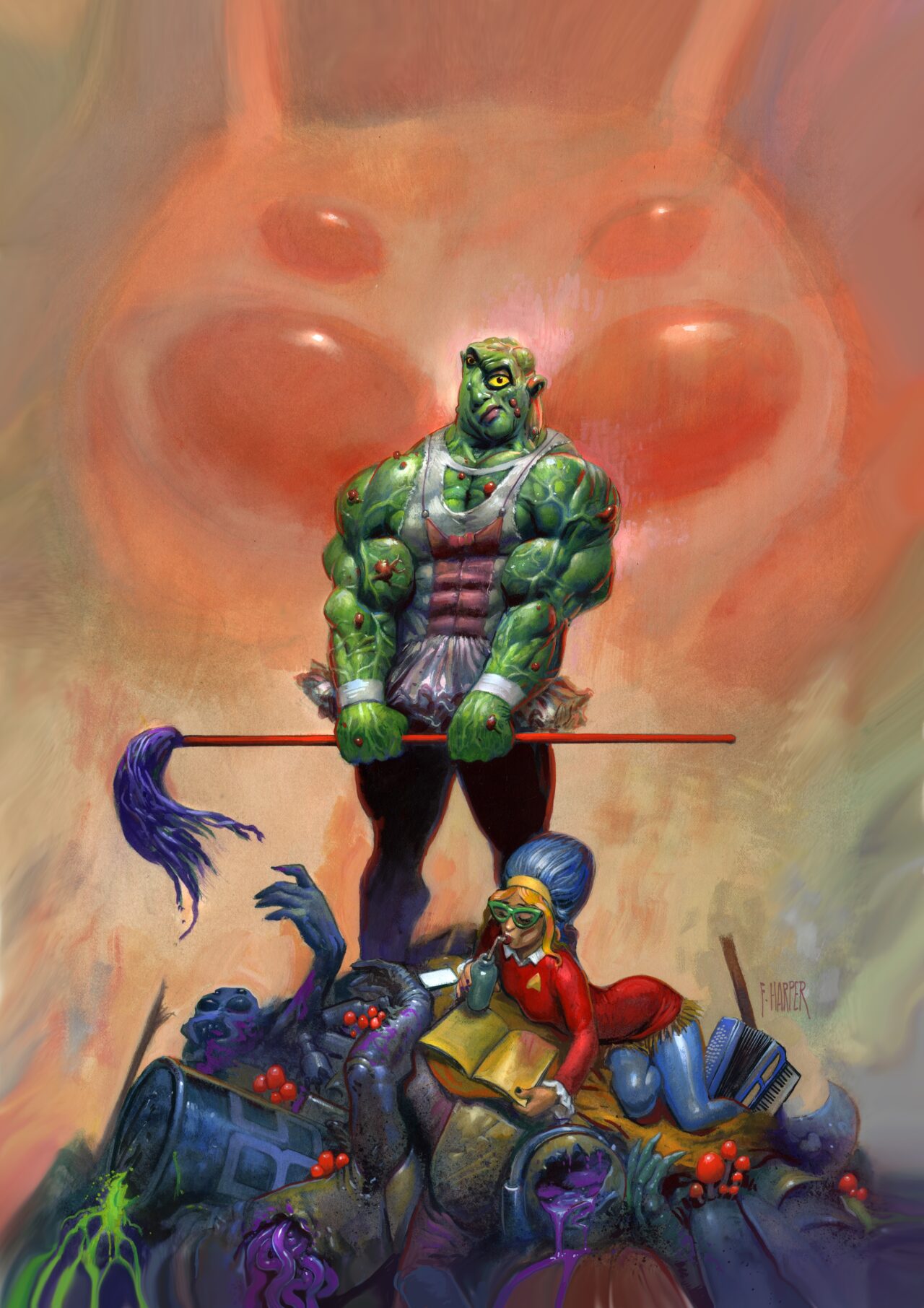 TOXIC AVENGER COMICS #5 CVR A FRED HARPER (MR)