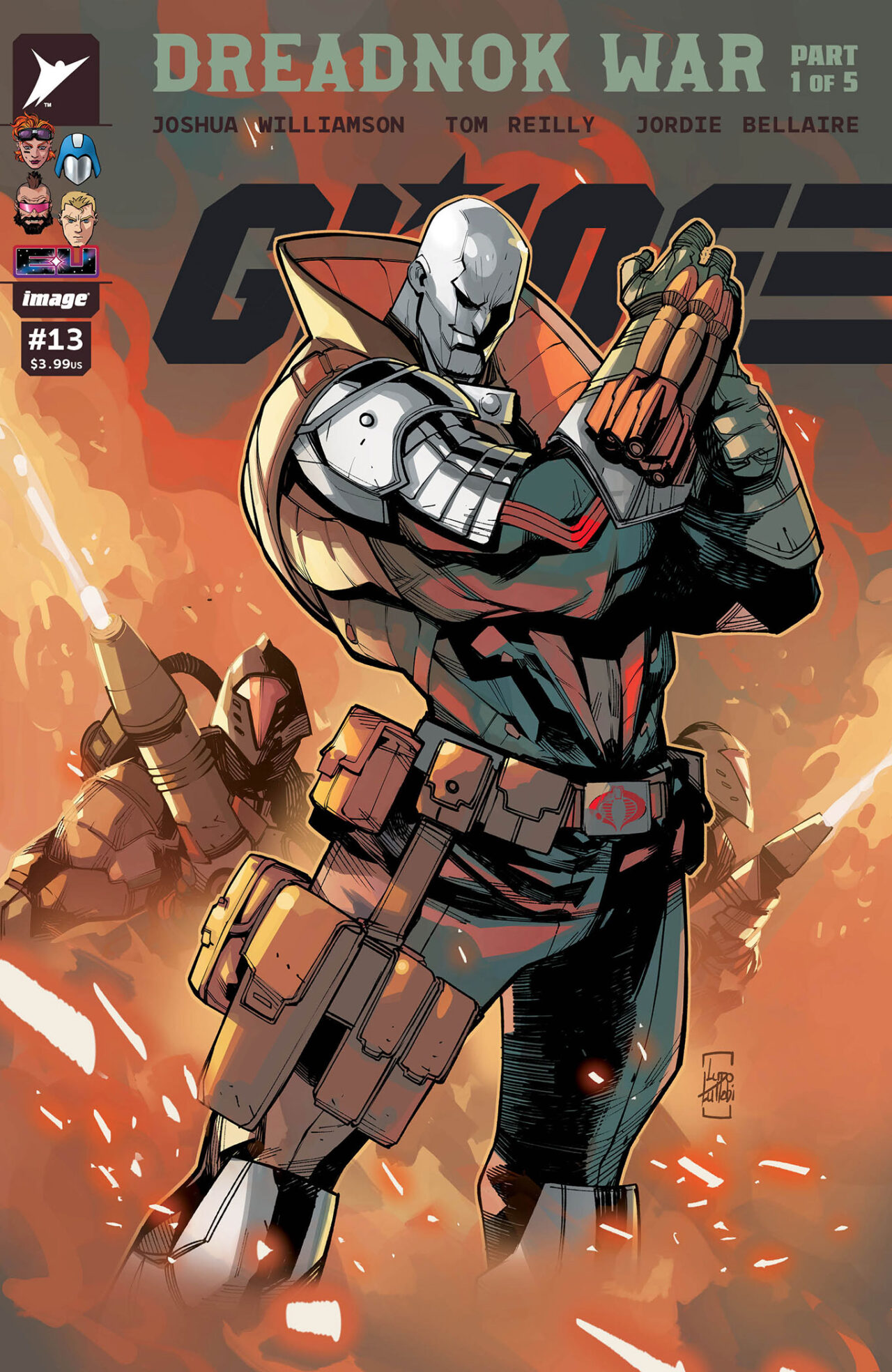 GI JOE #13 CVR F INC 1:100 LUDO LULLABI FOIL VAR