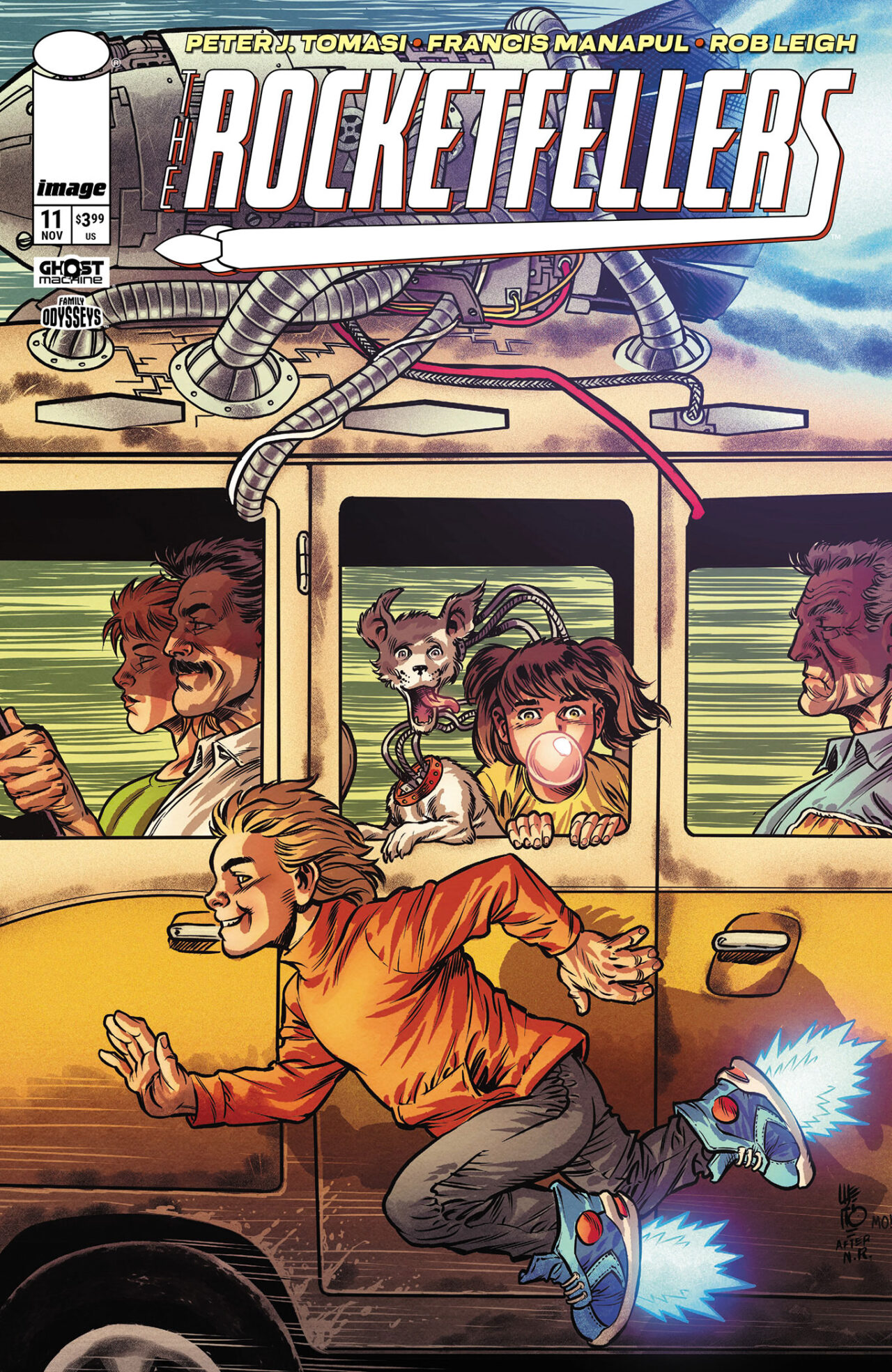 ROCKETFELLERS #11 CVR B JESUS MERINO & MORRY HOLLOWELL VAR