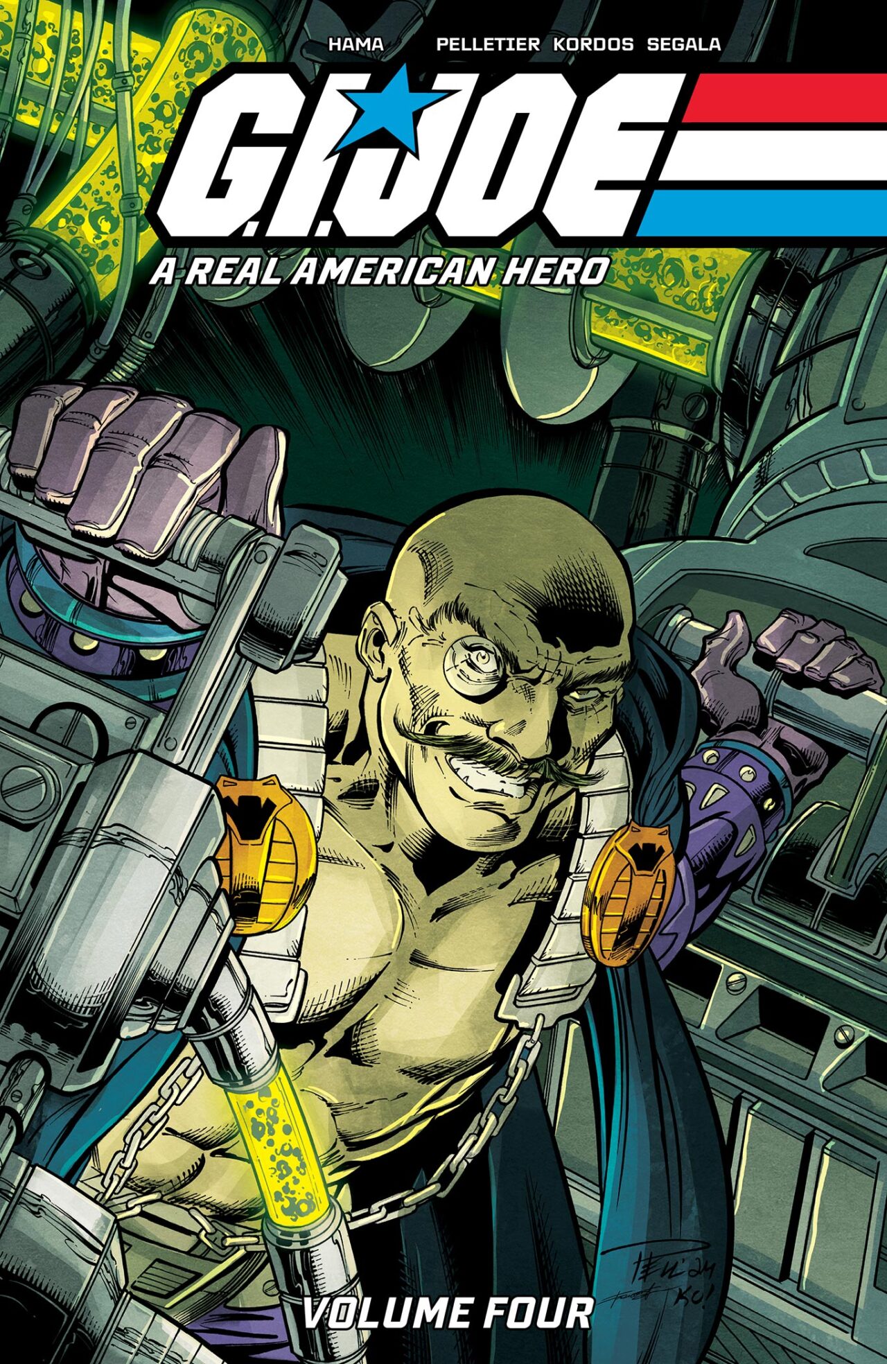 GI JOE A REAL AMERICAN HERO TP VOL 04 DIRECT MARKET EXCLUSIVE PAUL PELLETIER & TONY KORDOS CVR