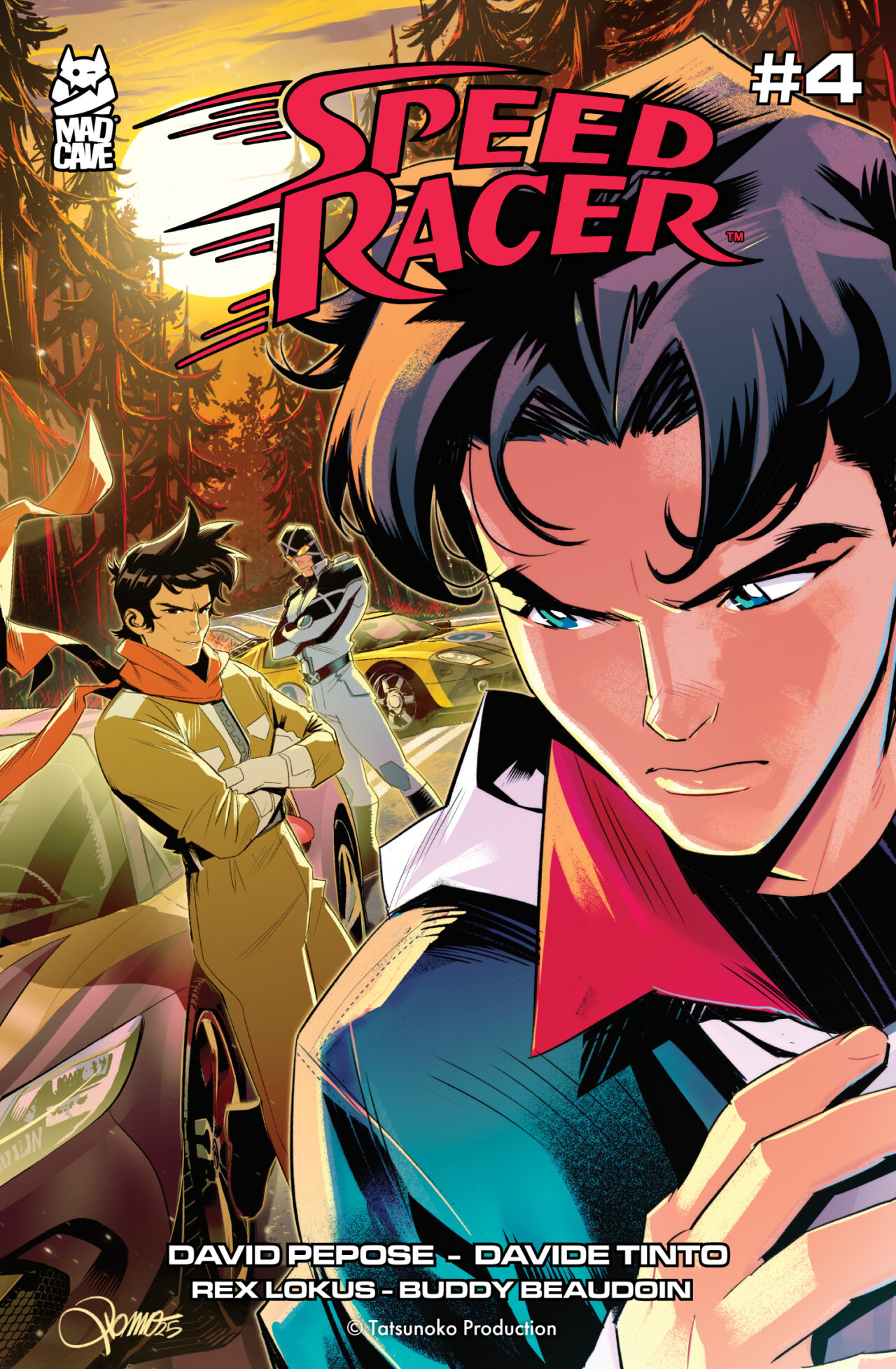 SPEED RACER #4 CVR A ALESSIO ZONNO
