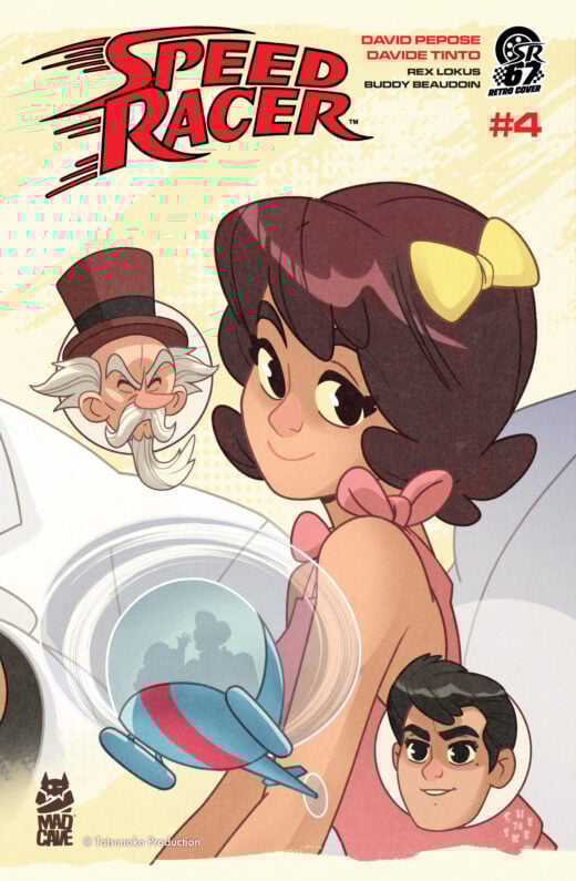 SPEED RACER #4 CVR B SEAN GALLOWAY RETRO MANGA VAR
