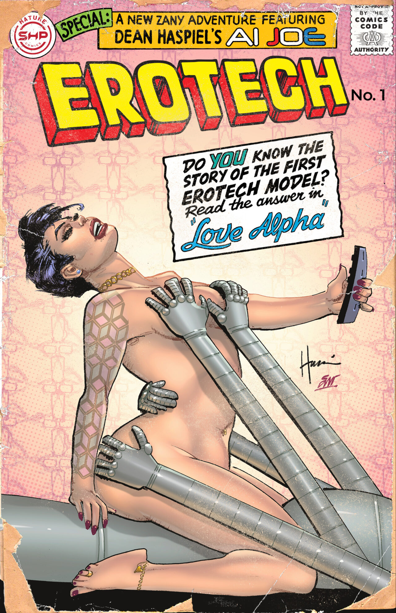 EROTECH #1 (OF 5) CVR B INC 1:5 HOWARD CHAYKIN VAR (MR)