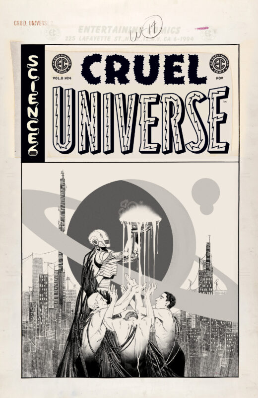 EC CRUEL UNIVERSE 2 #4 (OF 12) CVR D INC 1:20 NAOMI FRANQ B&W ARTIST EDITION VAR