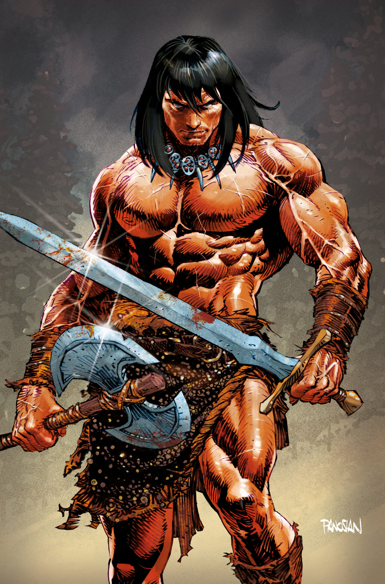 CONAN THE BARBARIAN #21-24 DAN PANOSIAN PACK (MR)