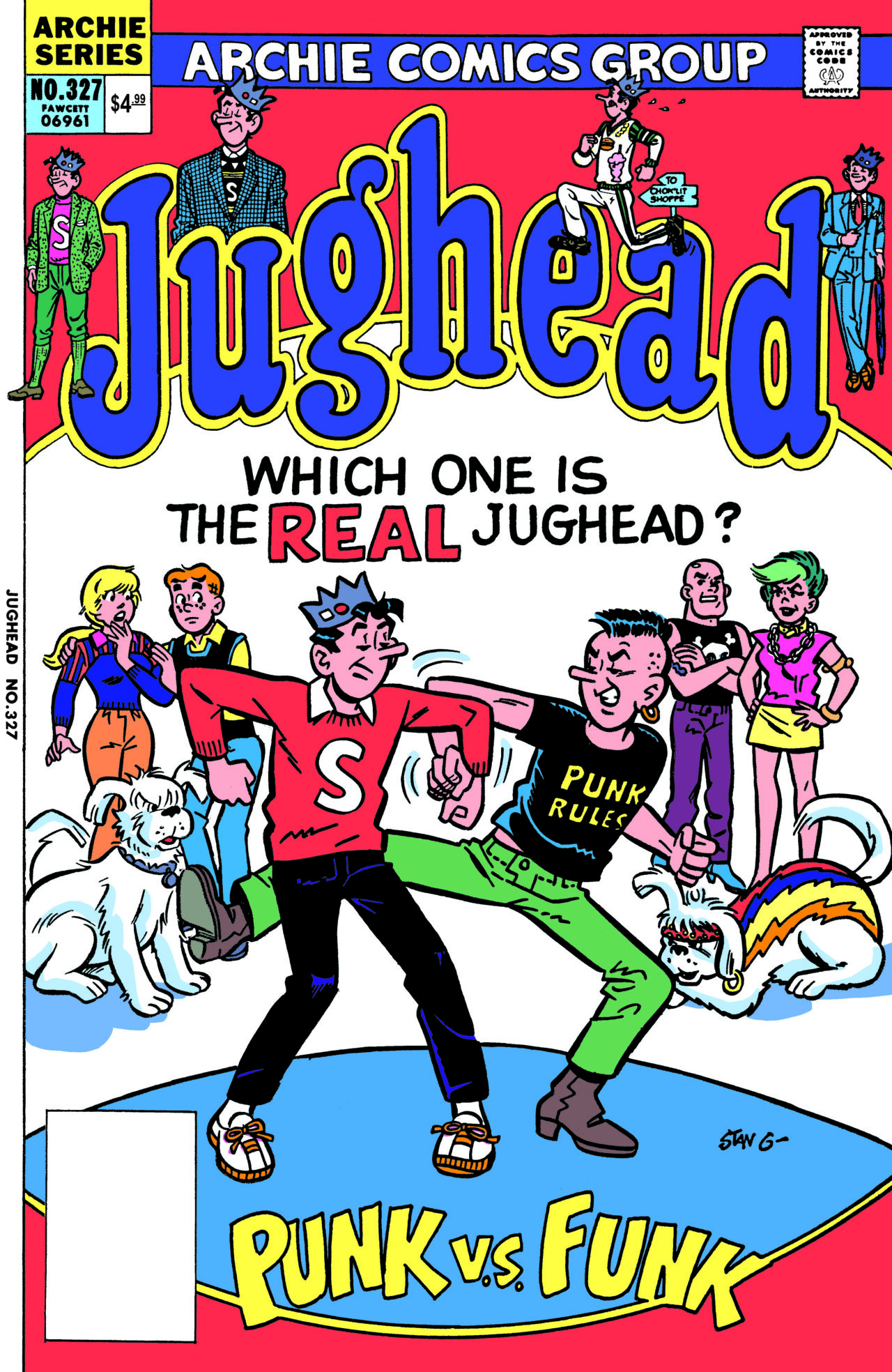 ARCHIE FACSIMILE #10 JUGHEAD (#327) CVR A STAN GOLDBERG
