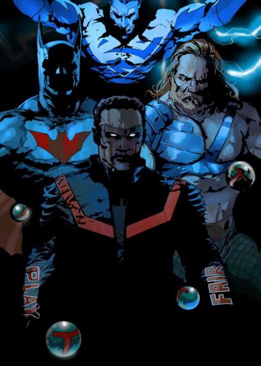 JUSTICE LEAGUE UNLIMITED #14 CVR E STEVAN SUBIC GLOW-IN-THE-DARK VAR (DC K.O.)