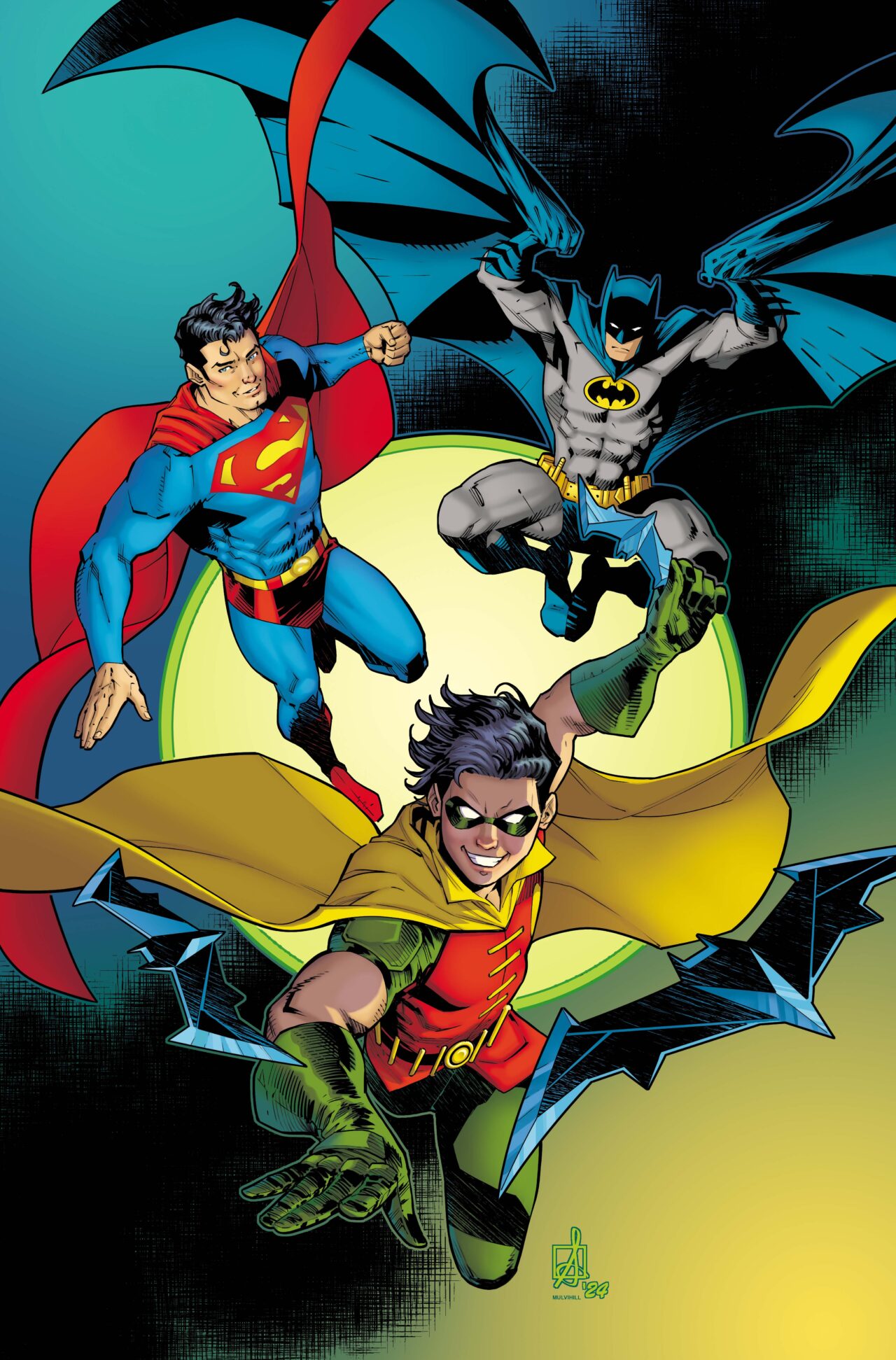 BATMAN SUPERMAN WORLDS FINEST #46 CVR D SEAN IZAAKSE CARD STOCK VAR