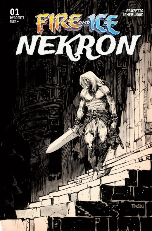 FIRE AND ICE NEKRON #1 (ONE SHOT) CVR F INC 1:10 DAN PANOSIAN LINE ART VAR