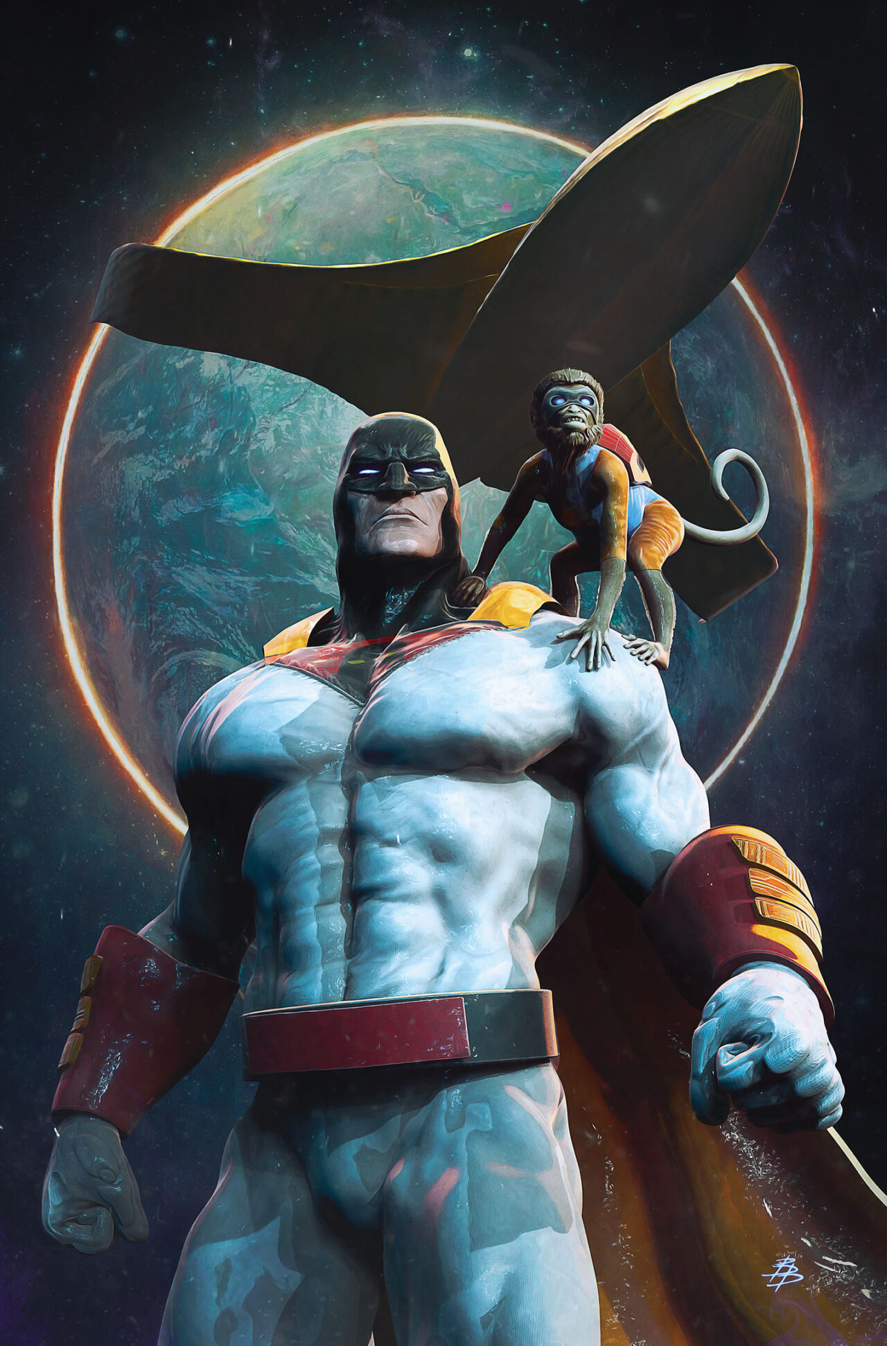SPACE GHOST #6 CVR F INC 1:10 BJORN BARENDS VIRGIN VAR