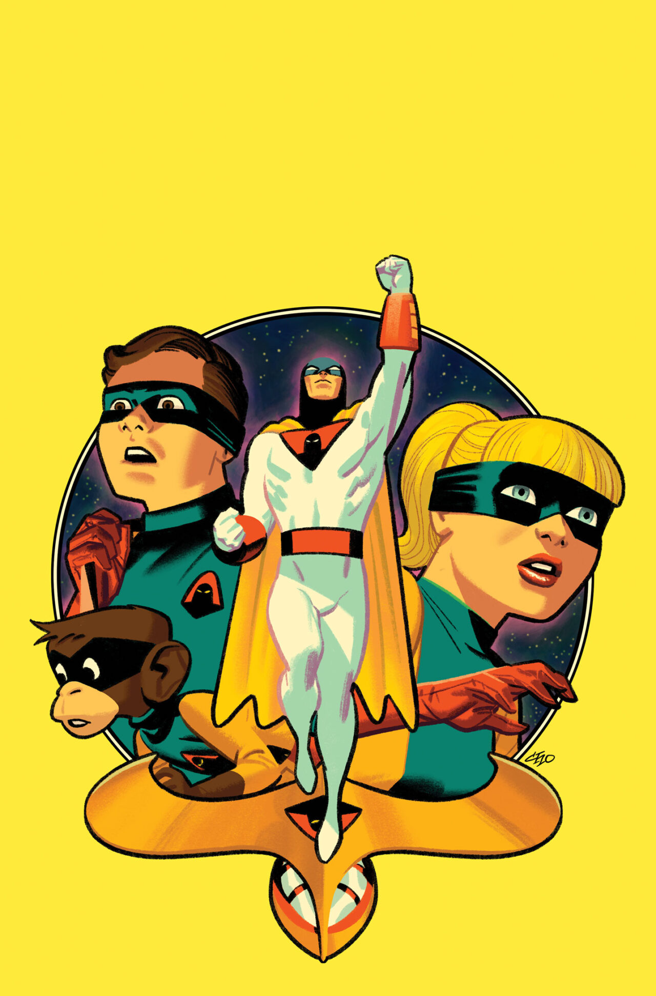 SPACE GHOST #6 CVR G INC 1:10 MICHAEL CHO VIRGIN VAR