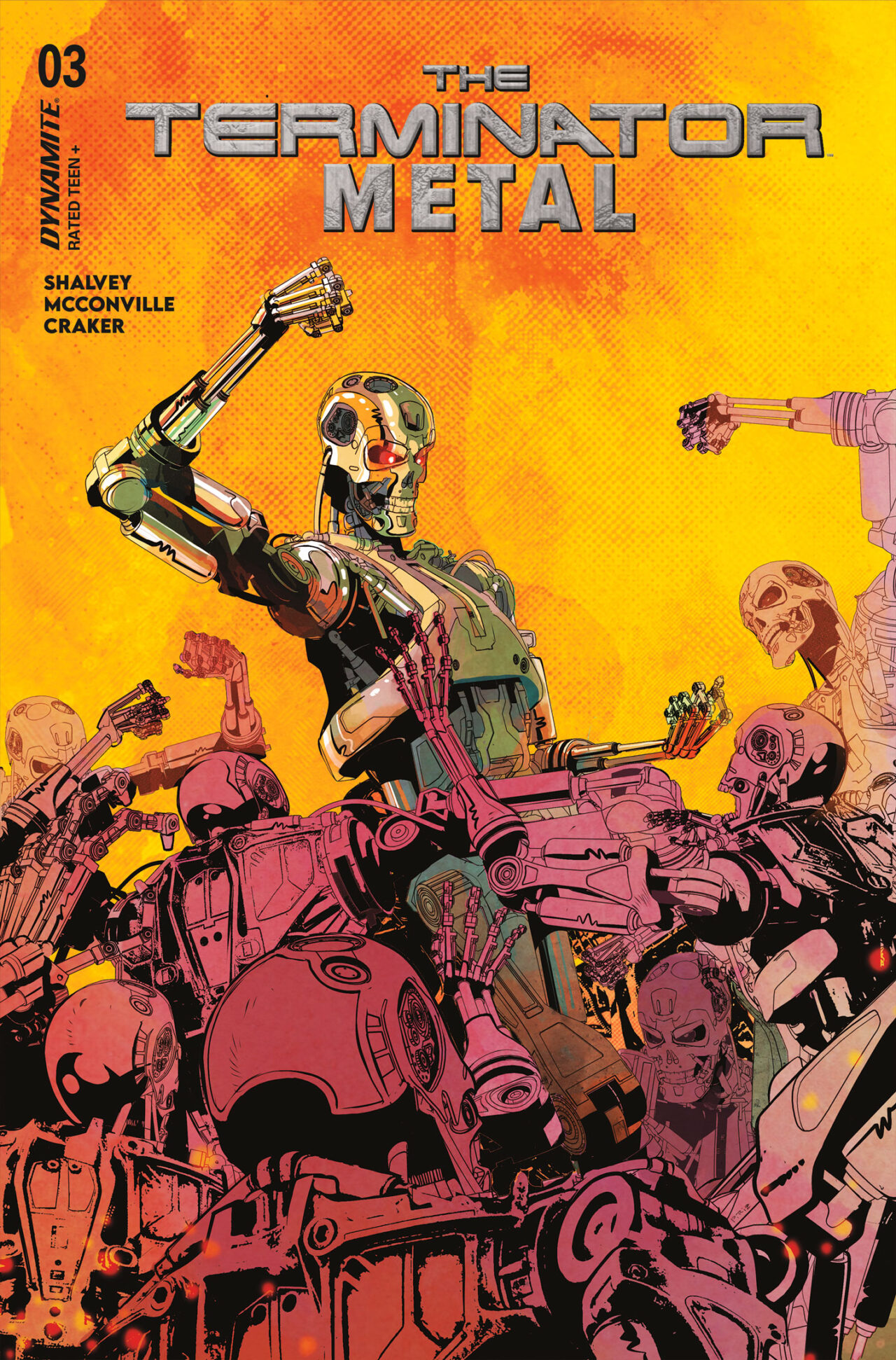 TERMINATOR METAL #3 CVR C SEBASTIAN PIRIZ VAR