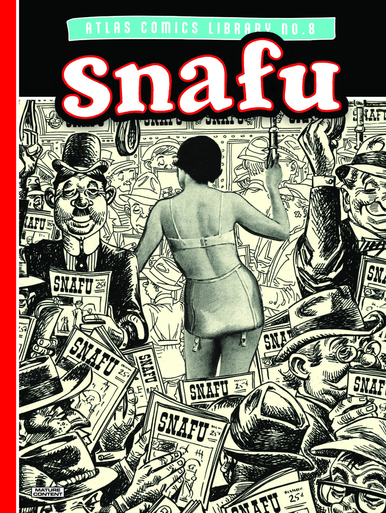 ATLAS COMICS LIBRARY HC NO 8 SNAFU (MR)