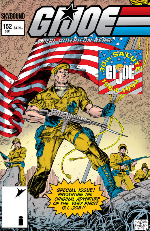 GI JOE A REAL AMERICAN HERO HAMA FILES EDITION #152 CVR C PHIL GOSIER & SCOTT KOBLISH FOIL VAR