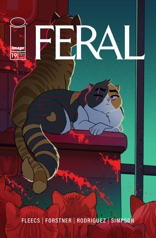 FERAL #19 CVR A TONY FLEECS & TRISH FORSTNER