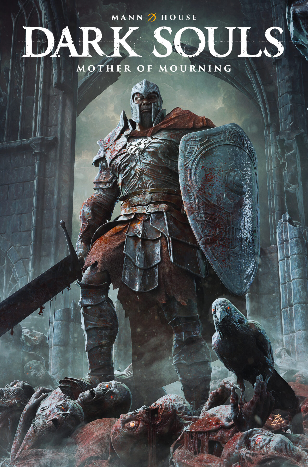DARK SOULS MOTHER OF MOURNING #1 (OF 4) CVR F BJORN BARENDS FOIL TRADE VAR (MR)