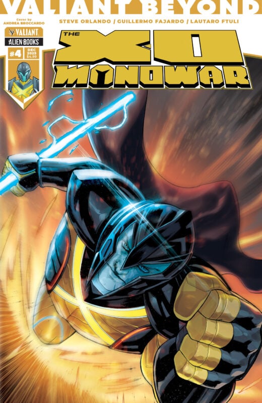 VALIANT BEYOND  The X-O Manowar #4 Variant B (Broccardo)