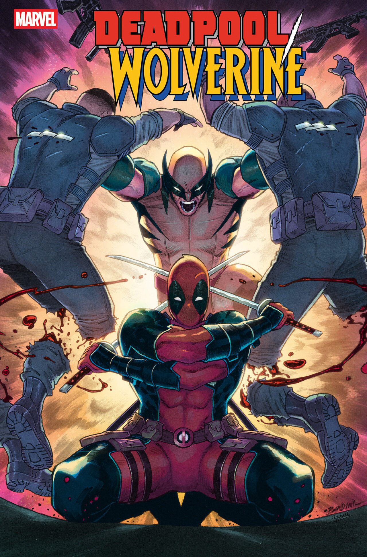 DEADPOOL/WOLVERINE #09 MICHELE BANDINI VAR (125 Copies)